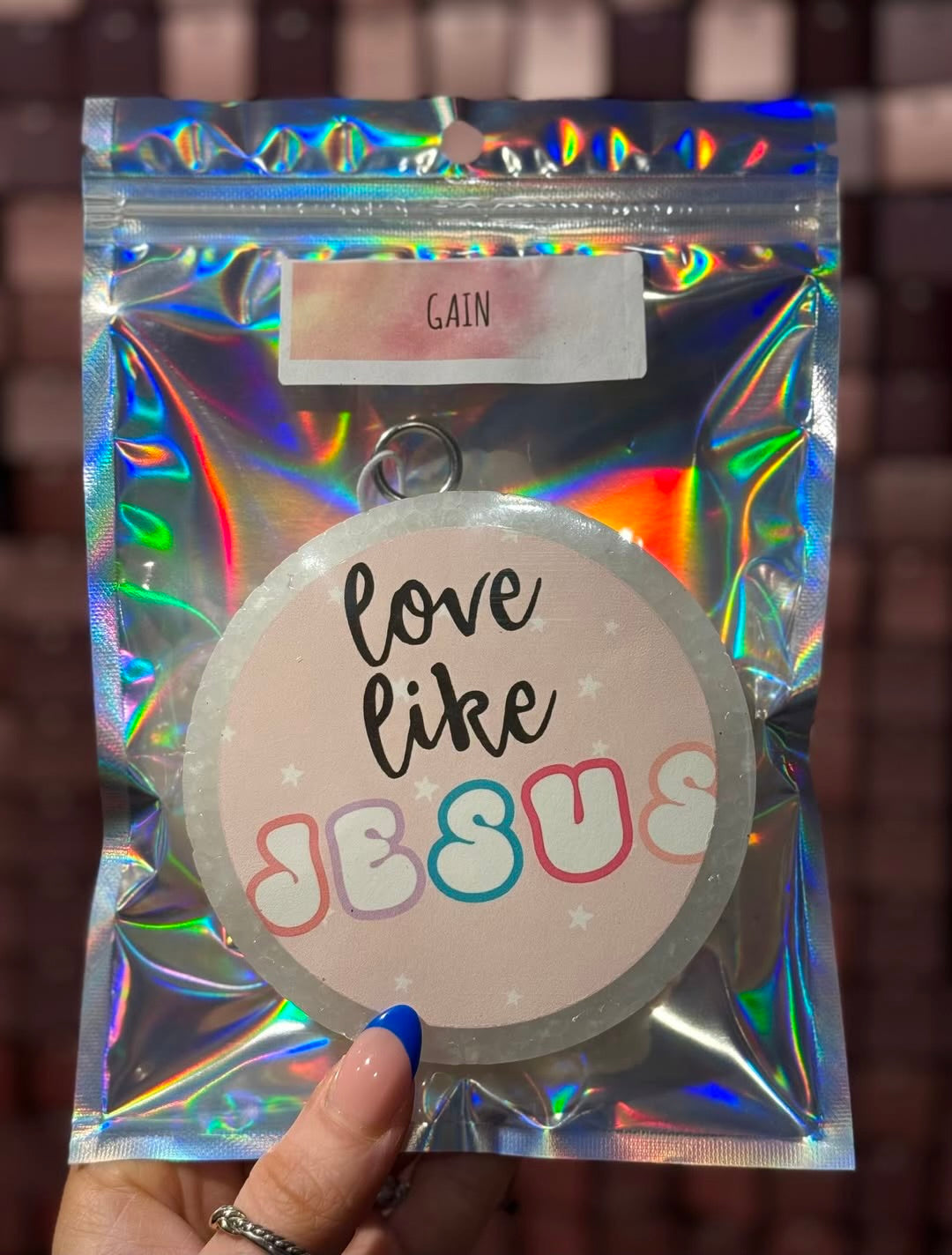 RTS Love Like Jesus Car Freshie