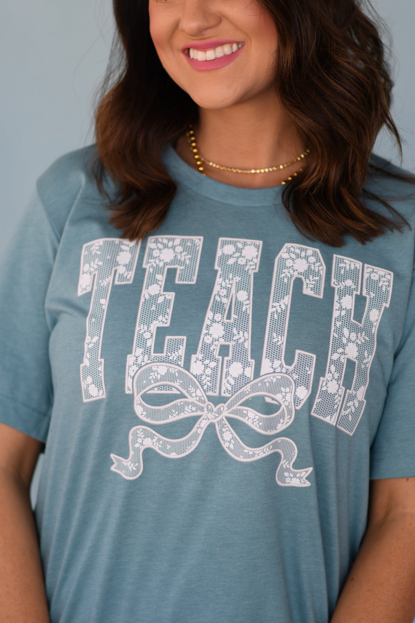 Lace Teach Tee
