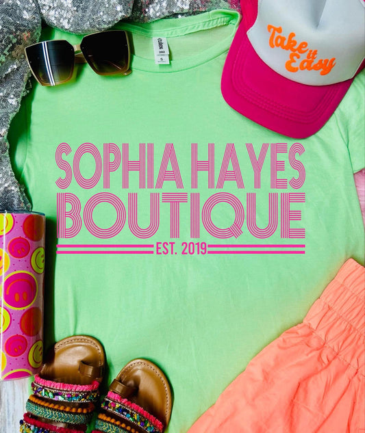 Mint Tultex Sophia Hayes