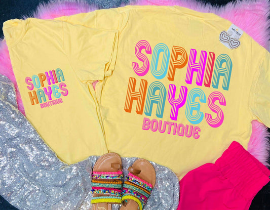Sophia Hayes butter tee