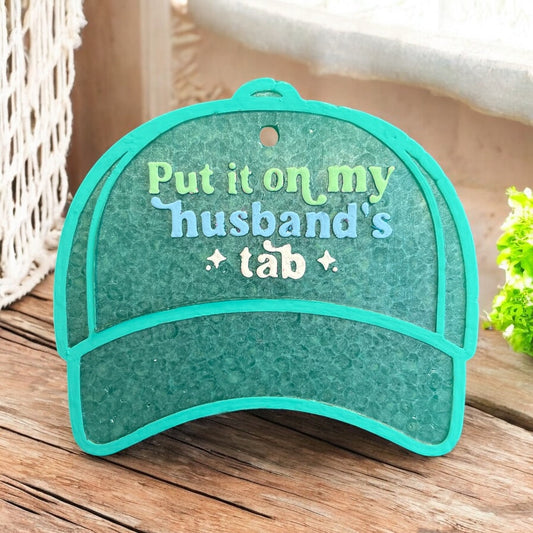 Husband’s Tab Hat Freshie