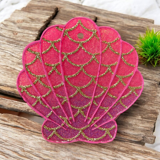 Mermaid Shell in Pink Freshie