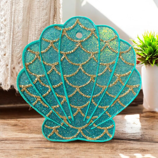 Mermaid Shell in Ocean Freshie